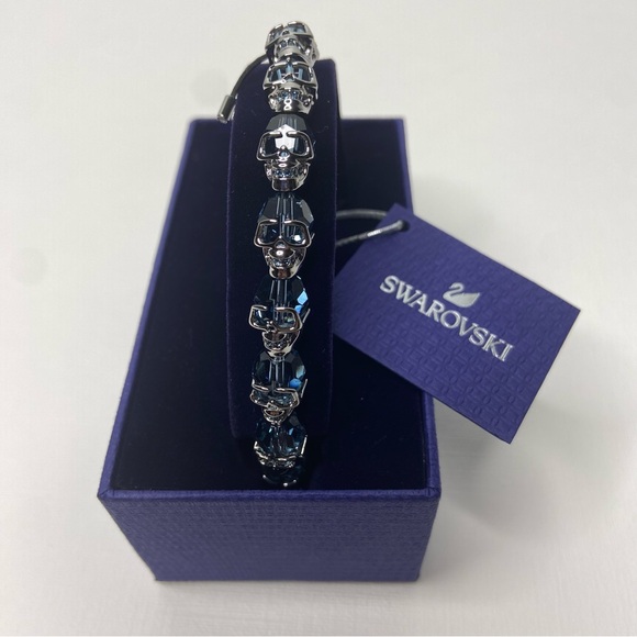 Swarovski Jewelry - Swarovski Taddeo Skull Crystal Bracelet Unisex
